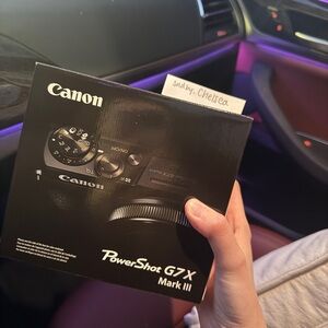 BRAND NEW Canon PowerShot G7X Mark III in Black UNOPENED (READ DESC)